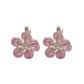 A廠【WE5046】韓系ins鋯石花朵雙面耳扣溫柔甜美小眾氣質耳環輕奢高級感耳飾女
 25.11-1