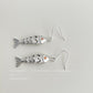 C廠【4605】個性趣味搞怪小魚耳環ins創意小眾網紅新款耳環飾品 24.08-2