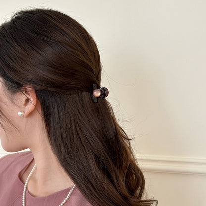 C廠【X1】韓國迷你小側邊抓夾高級感洋氣時尚女後腦勺半紮髮夾鯊魚夾子頭飾
 26.03-2