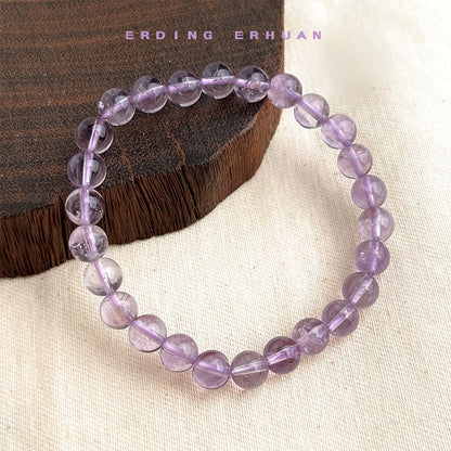 A廠【5803】九紫離火~天然石紫水晶手串 甜美氣質優雅百搭夏日手飾女 25.05-1