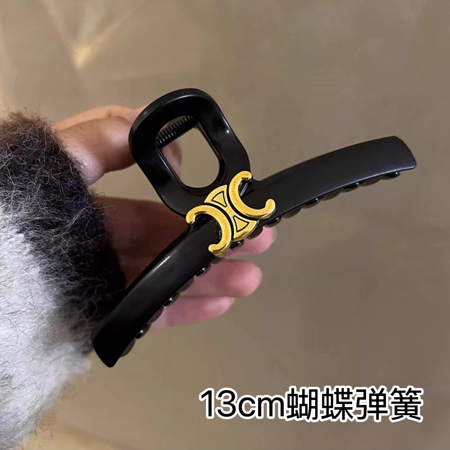 C廠【Y1014】磨砂質感後腦勺盤髮抓夾女大號髮量多高級感鯊魚夾氣質髮夾子頭飾
 26.01-1