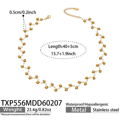 B廠【TXP556】歐美ins小眾時尚設計天然切割水晶石手工項鍊手鍊套裝不鏽鋼飾品
 26.03-2