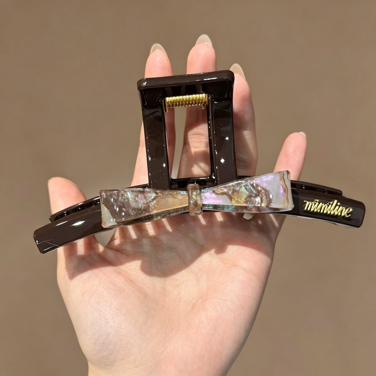 C廠【X576】甜美氣質蝴蝶結抓夾女2026新款鯊魚夾高級感盤髮夾大號髮量大髮飾 26.07-2