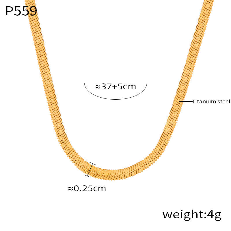 B廠【P559-P1966】日韓復古鑲鑽田園花朵吊墜簡約鈦鋼鍍金項鍊chic風輕奢時尚鎖骨鏈 24.05-1