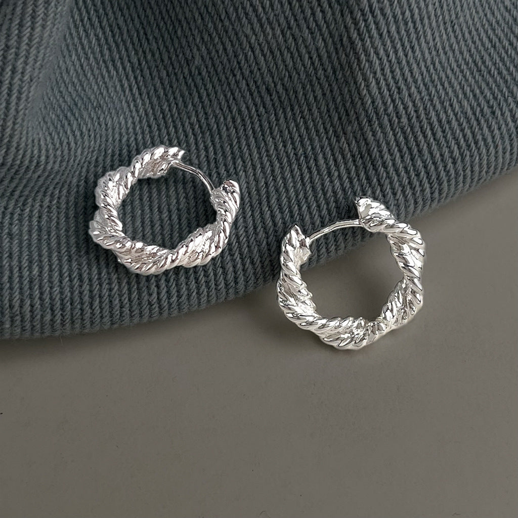 A廠【7482】個性甜酷風高級感時尚通勤圓幾何圓新款耳環飾品
 26.04-3