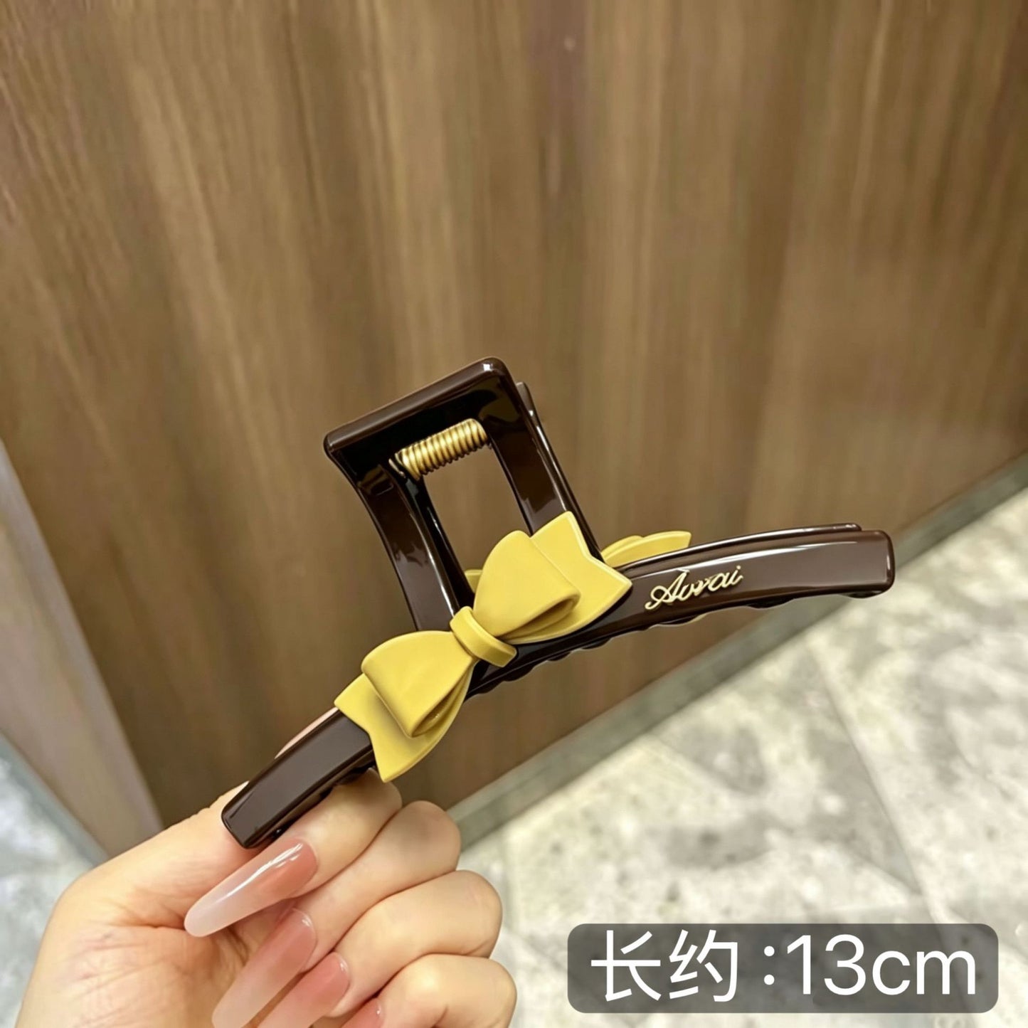 C廠【X458】甜美氣質粉紅蝴蝶結髮夾女2026新款後腦勺頭髮抓夾精緻漂亮鯊魚夾
 26.06-2