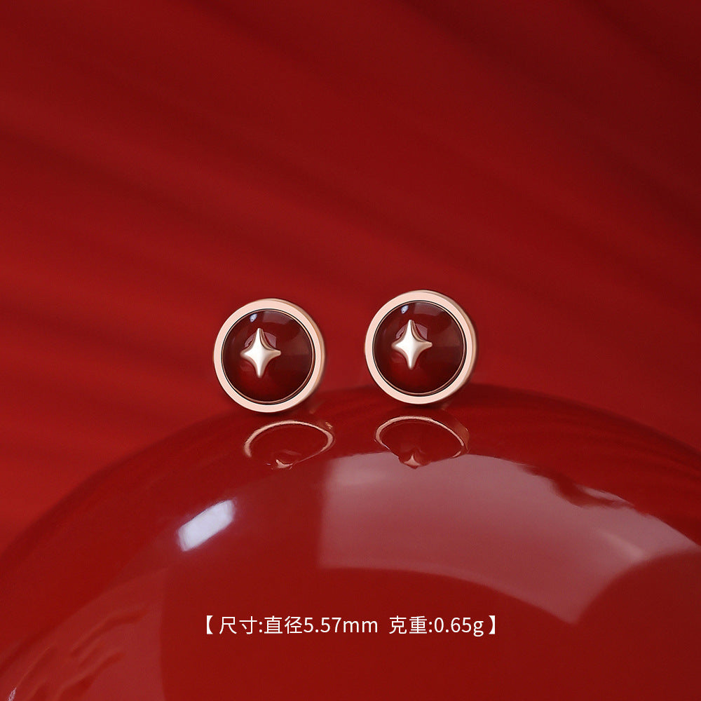 D廠【YC3521N】純銀S925財源滾滾馬年項鍊新款生肖馬手鍊國風耳環新中式耳飾
 26.02-4