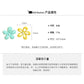 A廠【HE26054】銀色噴漆撞色花朵耳環春夏甜美清新耳環時尚高級感耳飾設計感小眾 25.04-3