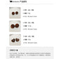 A廠【HE22552】925銀針美拉德港風簡約樹脂愛心耳環網紅色新款耳環復古個性高級感耳飾 24.09-4