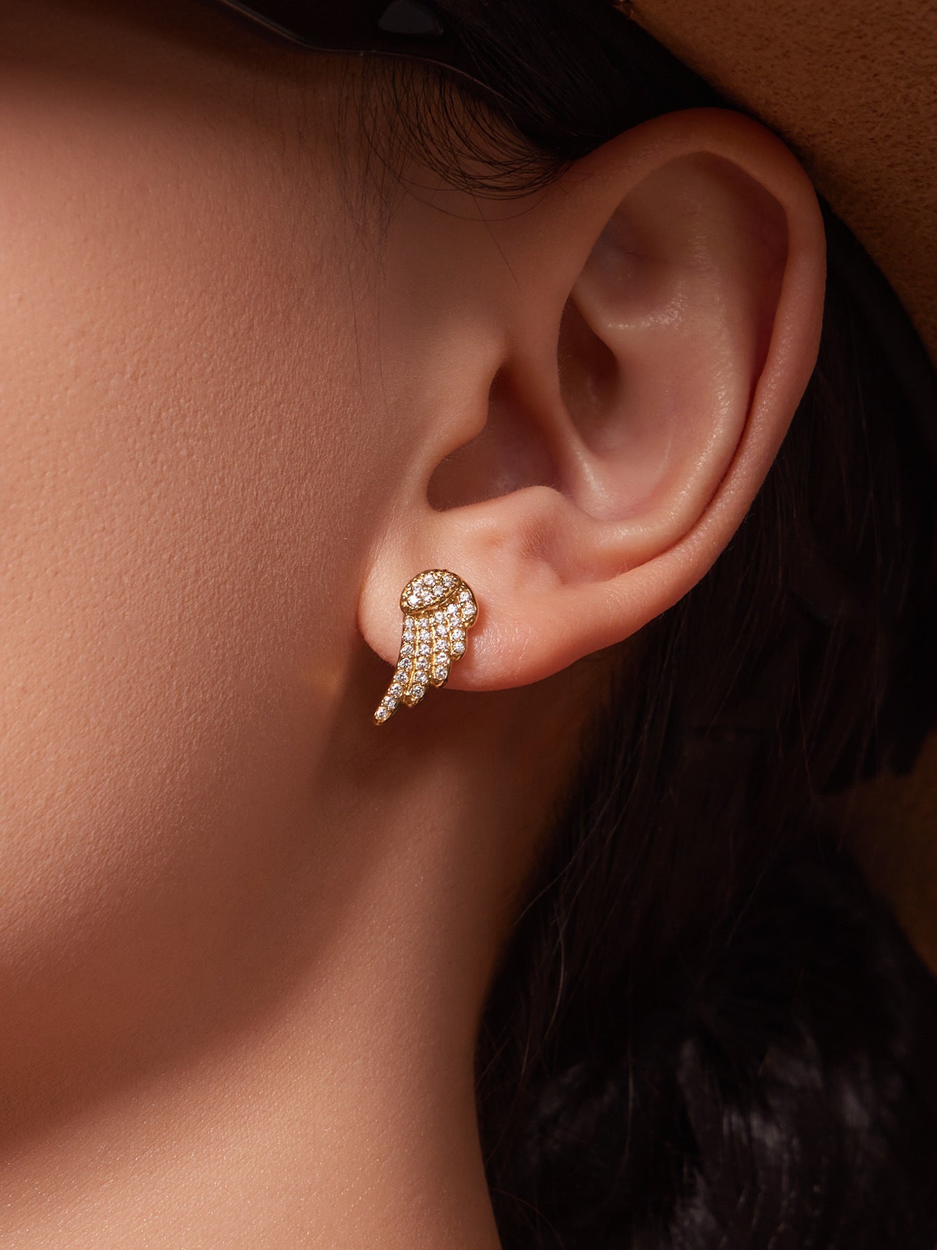 B廠【TXP486】超閃5A鋯石小翅膀造型手鍊項鍊耳環戒指組不鏽鋼鍍18k金
 25.11-4