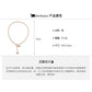A廠【HN8928】金屬幾何OT扣愛心吊墜項鍊歐美跨境ins百搭鎖骨鏈輕奢高級感頸鍊 25.06-2